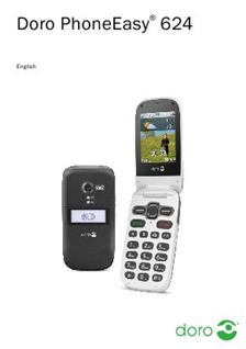 Doro PhoneEasy 624 manual. Smartphone Instructions.